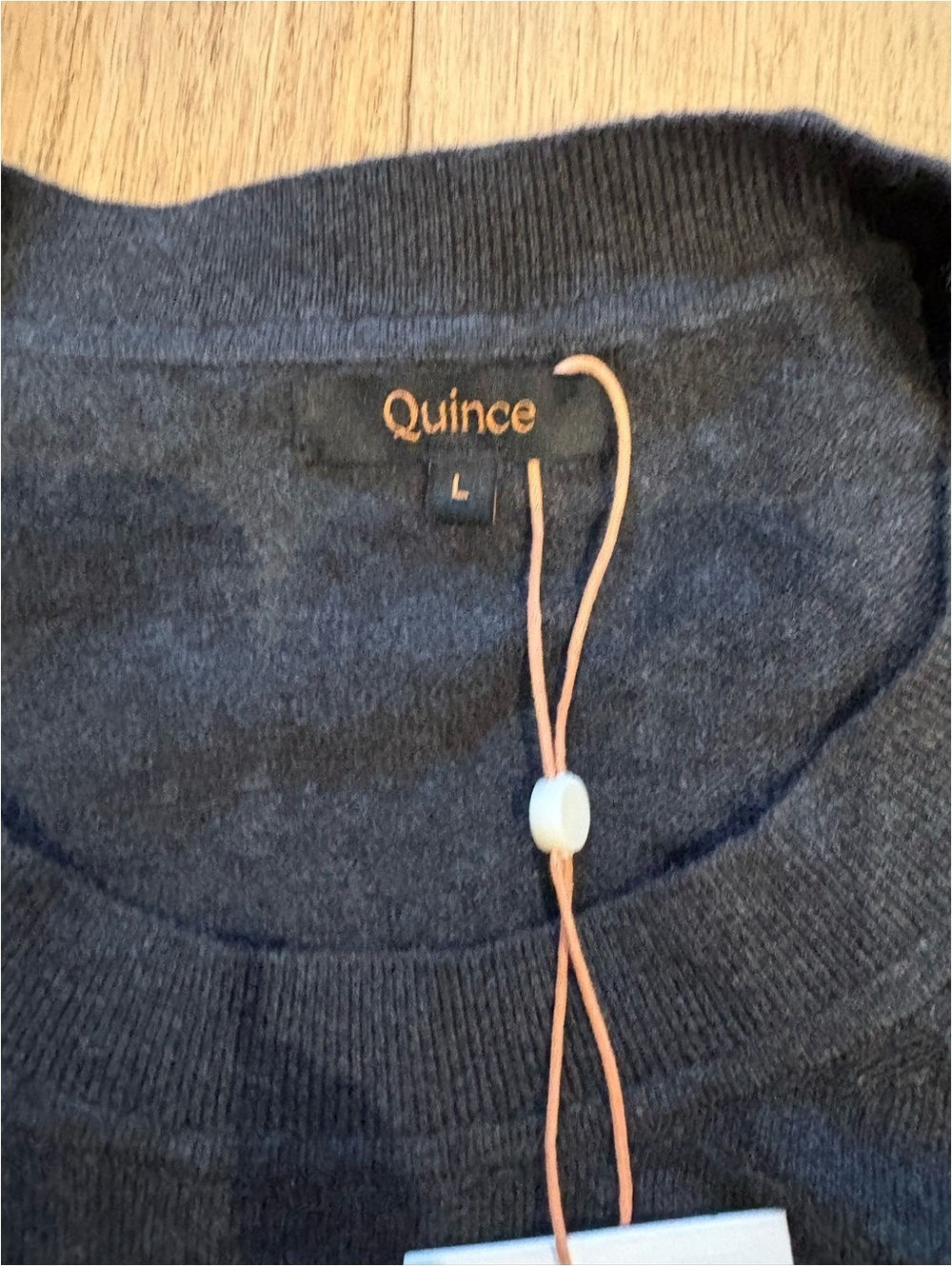 Quince Women's Crewneck Sweater in Charcoal NWT - Picture 3 of 8